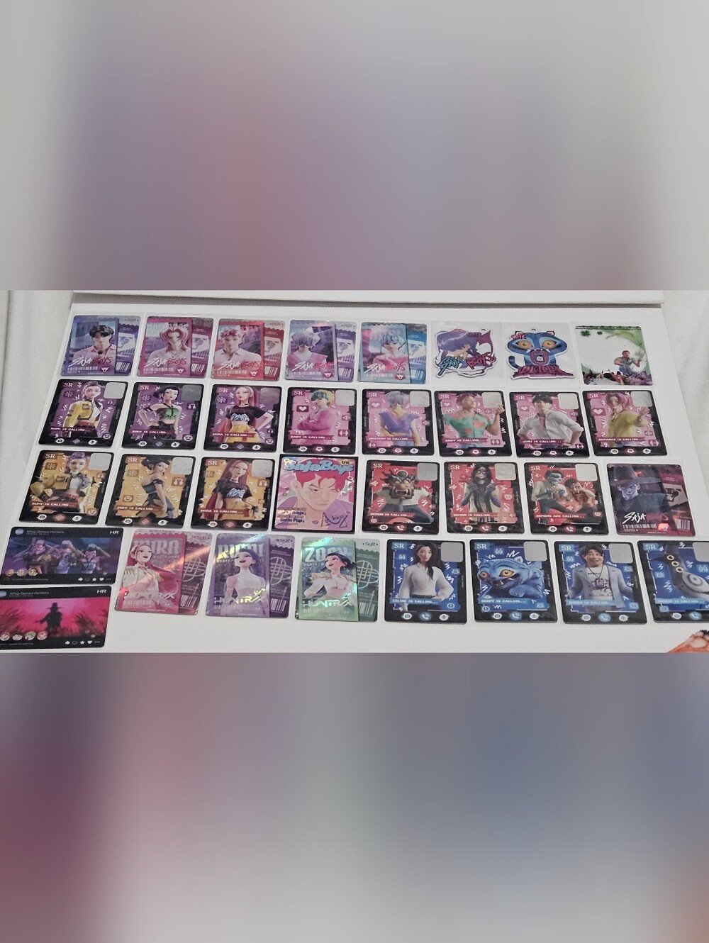 Kpop Demon Hunters Trading Cards Bundle With Signed Card and Allot More